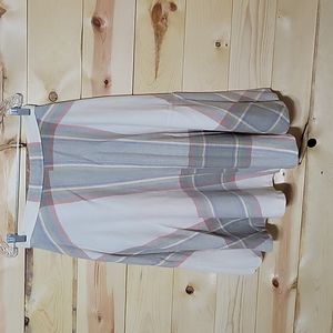 Vintage plaid skirt, size13/14